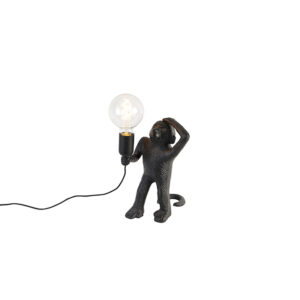 Vintage stolná lampa čierna - Aap Sta