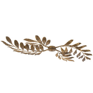 Vintage plafondlamp antiek goud 4-lichts - Linden