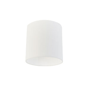 Stoffen lampenkap wit 25/25/25