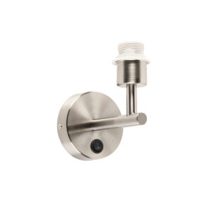 Nástenné svietidlo Combi 1 oceľ bez tienidla