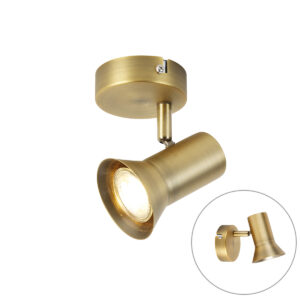 Stropné a nástenné bodové svietidlo bronzové otočné a sklopné - Karin 1