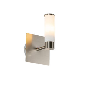 Moderne badkamer wandlamp staal IP44 - Bath