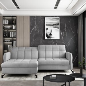 ArtElta Rohová sedacia súprava LORELLE | ľavá Lorelle Farba: Monolith 84