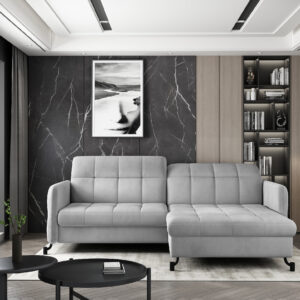 ArtElta Rohová sedacia súprava LORELLE | pravá Lorelle Farba: Monolith 84