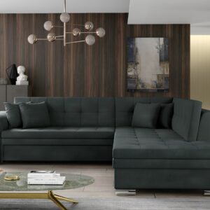 ArtElta Rohová sedacia súprava PIERETTA | pravá Pieretta Farba: Monolith 97