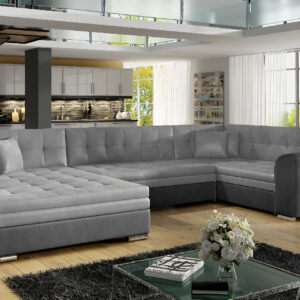 ArtElta Rohová sedacia súprava DAMARIO | ľavá Damario farba: Monolith 84/Monolith 97