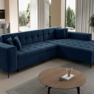 ArtElta Rohová sedacia súprava SOLANGE | pravá Solange farba: Monolith 77