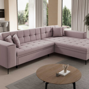 ArtElta Rohová sedacia súprava SOLANGE | pravá Solange farba: Omega 91