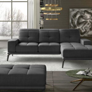 ArtElta Rohová sedacia súprava TORRENSE | pravá Torrense farba: Monolith 97