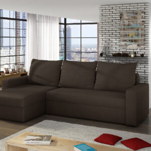 ArtElta Rohová sedacia súprava LIVIO Farba Livio: Alova 67 hnedá