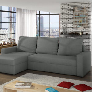 ArtElta Rohová sedacia súprava LIVIO Farba Livio: Alova 10 sivá