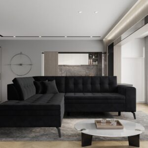 ArtElta Rohová sedacia súprava LANVIN | ľavá Farba Lanvin: Velvet mat 10