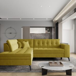 ArtElta Rohová sedacia súprava LANVIN | ľavá Farba Lanvin: Nube 45