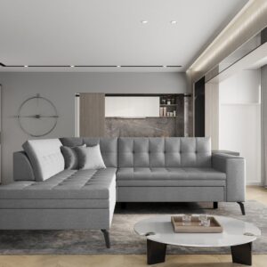 ArtElta Rohová sedacia súprava LANVIN | ľavá Farba Lanvin: Flores 04