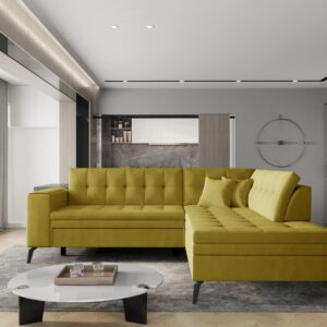 ArtElta Rohová sedacia súprava LANVIN | pravá Farba Lanvin: Nube 45