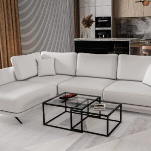 ArtElta Rohová sedacia súprava LARDE | ľavá Farba Larde: Softis 17