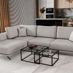 ArtElta Rohová sedacia súprava LARDE | ľavá Farba Larde: Borneo 04