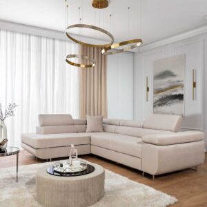 ArtElta Rohová sedacia súprava Anton | ľavá Farba: Paros 02