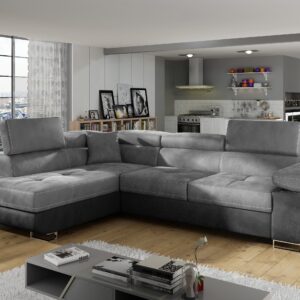 ArtElta Rohová sedacia súprava Anton | ľavá ANTON: Monolith 84 / Soft 97
