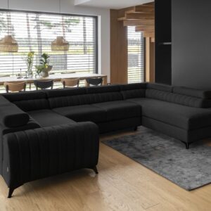 ArtElta Rohová sedacia súprava LOUIS U | pravá LOUIS farba: Flores 10