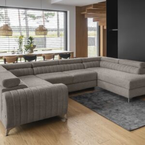 ArtElta Rohová sedacia súprava LOUIS U | pravá LOUIS farba: Poco 07