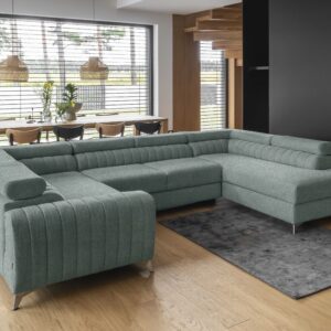 ArtElta Rohová sedacia súprava LOUIS U | pravá LOUIS farba: Poco 100