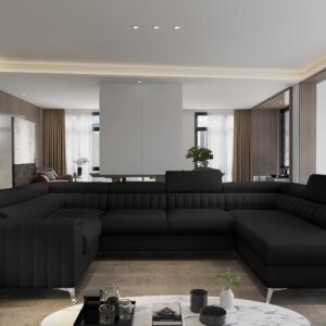 ArtElta Rohová sedacia súprava LOUIS U | pravá LOUIS farba: Softis 11