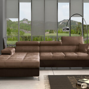 ArtElta Rohová sedacia súprava RICARDO | ľavá Farba Ricardo: Monolith 09 / Monolith 29