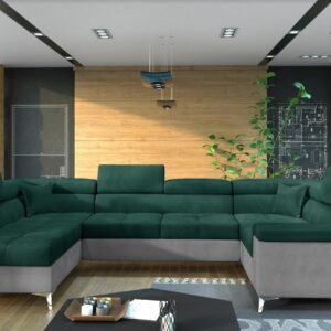 ArtElta Rohová sedacia súprava THIAGO | ľavá Farba: Monolith 37 / Monolith 84