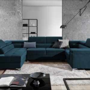 ArtElta Rohová sedacia súprava THIAGO | ľavá Farba: Monolith 77