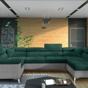 ArtElta Rohová sedacia súprava THIAGO | pravá Farba: Monolith 37 / Monolith 84