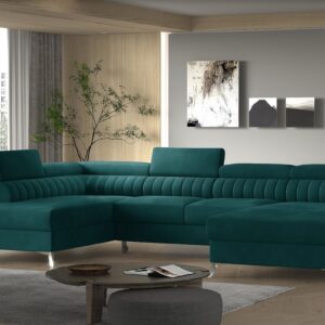 ArtElta Rohová sedacia súprava LACANTE | ľavá farebné prevedenie: Velvetmat 38