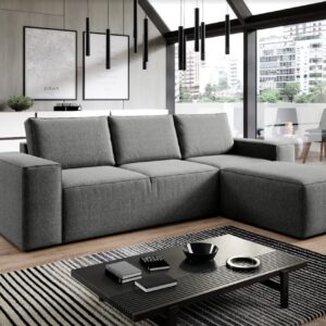 ArtElta Rohová sedacia súprava SILLA | pravá farebné prevedenie: Flores 04