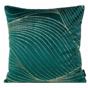 ArtFir Obliečka na vankúš BLINK 18 | tmavá tyrkysová 45 x 45 cm