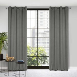 ArtFir Zatemňovací záves CARLO K | sivá 135 x 250 cm