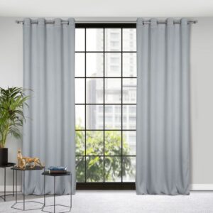 ArtFir Zatemňovací záves CARLO K | strieborná 135 x 250 cm