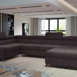 ArtElta Rohová sedacia súprava JOSETTE | ľavá Farba: Monolith 29