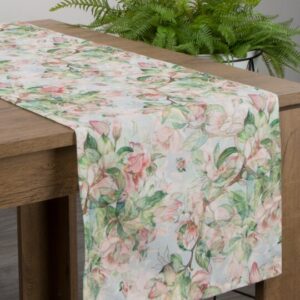 ArtFir Behúň FLORE 10 | zelená 40 x 140 cm