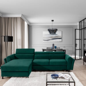 ArtElta Rohová sedacia súprava MARIALL | ľavá Farba: Monolith 37