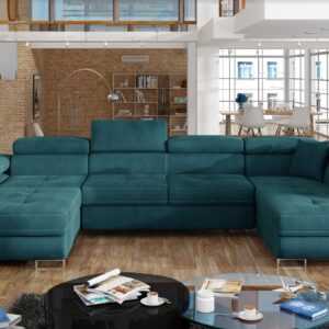 ArtElta Rohová sedacia súprava RODRIGO | pravá Farba: MatVelvet 75