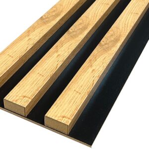 ArtLay Lamelový panel PM1 | čierny podklad Farba: Dub medový