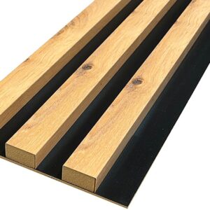 ArtLay Lamelový panel PM1 | čierny podklad Farba: Dub modrý