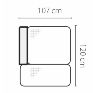 Stagra Rohová sedacia súprava GENOVA na vyskladanie Rohová sedacia súprava Genova: OL