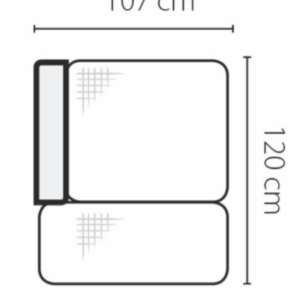 Stagra Rohová sedacia súprava GENOVA na vyskladanie Rohová sedacia súprava Genova: OSL