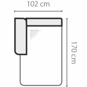 Stagra Rohová sedacia súprava GENOVA na vyskladanie Rohová sedacia súprava Genova: OBL