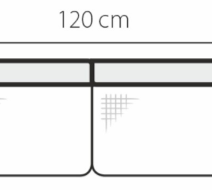 Stagra Rohová sedacia súprava GENOVA na vyskladanie Rohová sedacia súprava Genova: 2S