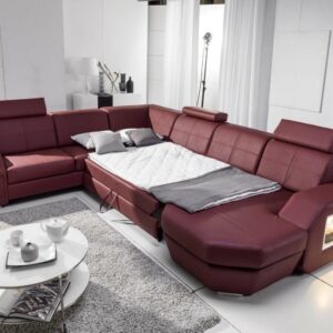 Stagra Rohová sedacia súprava NAPOLI U Napoli: S rozkladom - 3BL+R+3F+OBP